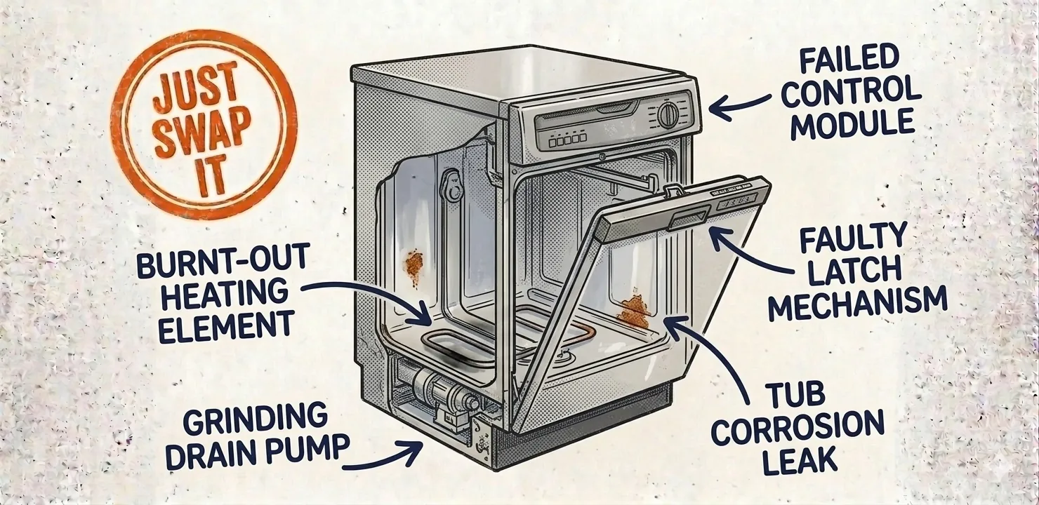Dishwasher installation