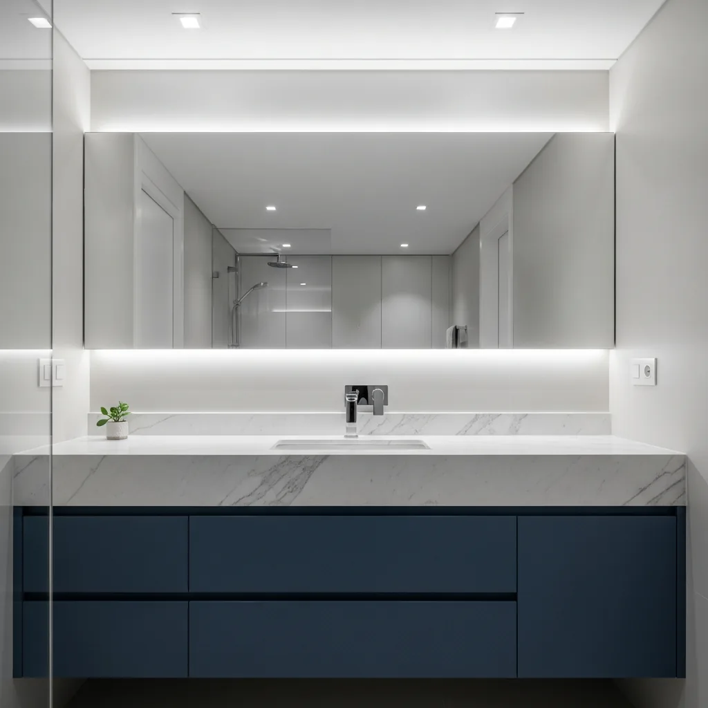 Modern bathroom vanity swap