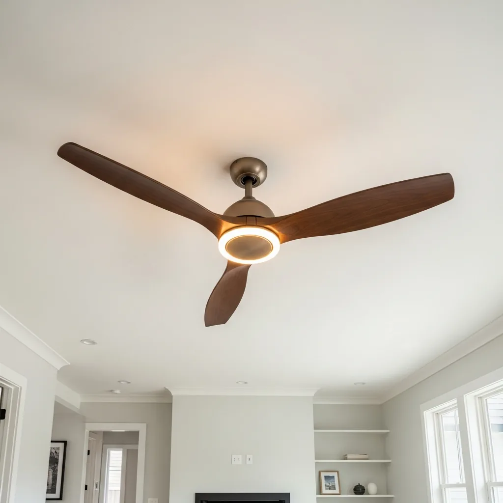 Living room ceiling fan swap