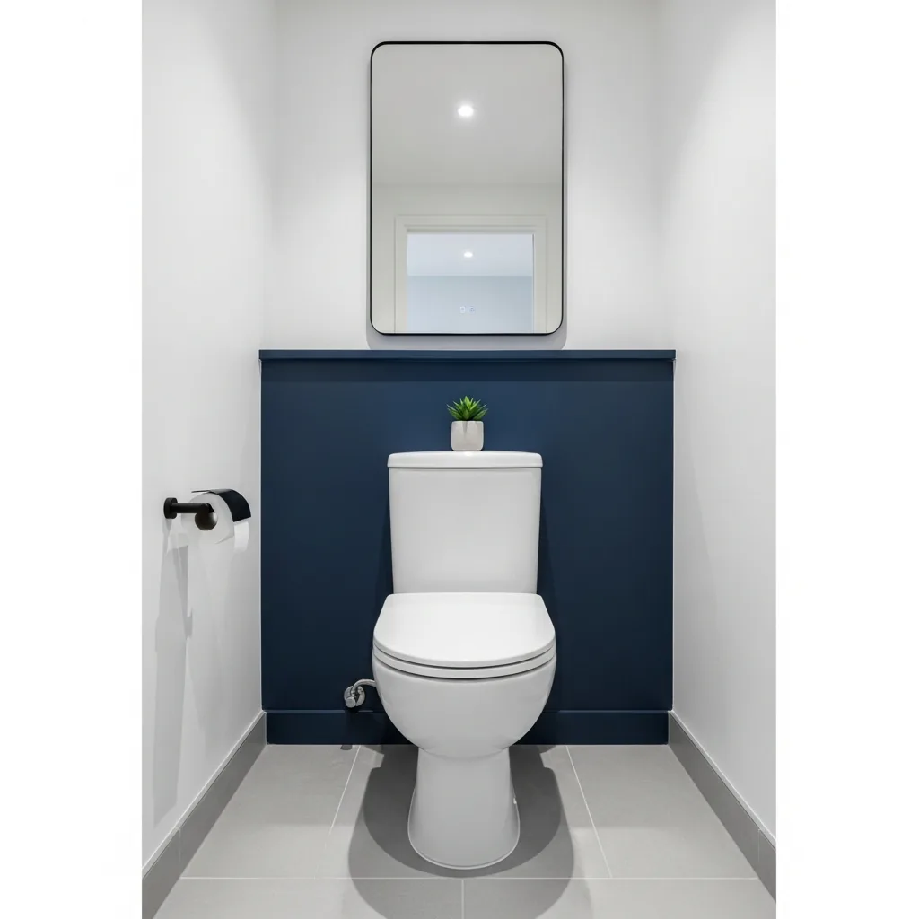 Bathroom toilet swap